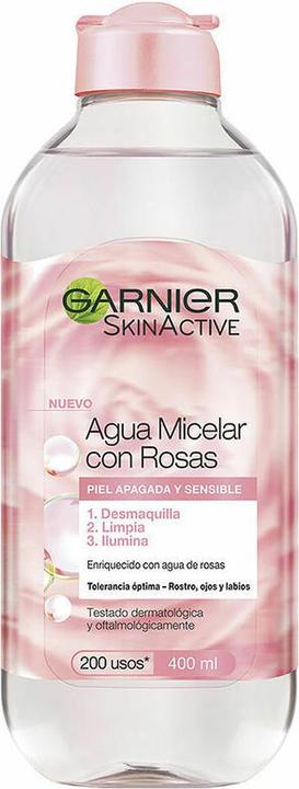 Immagine prodotto Garnier SKINACTIVE AGUA ROSAS agua micelar 400 ml (Acqua micellare, 400 ml)
