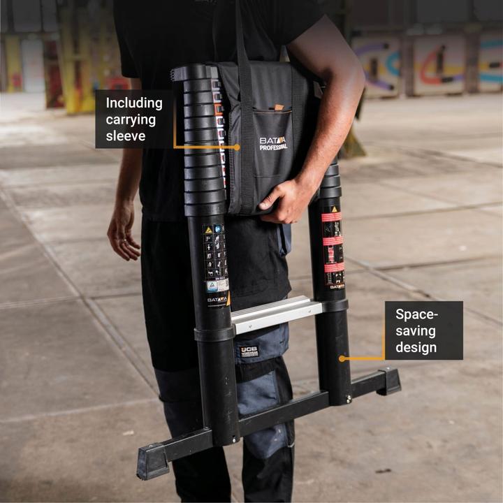 Produktbild Batavia Professional Teleskopleiter 3.81m (Teleskopleiter, 381 cm)