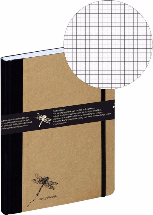 Image du produit Pagna Pure (A5, Quadrillé, Couverture rigide)