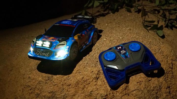 Immagine prodotto Nikko 1:18 RC Night Mode M-Sport Ford Puma Tanak (10393)