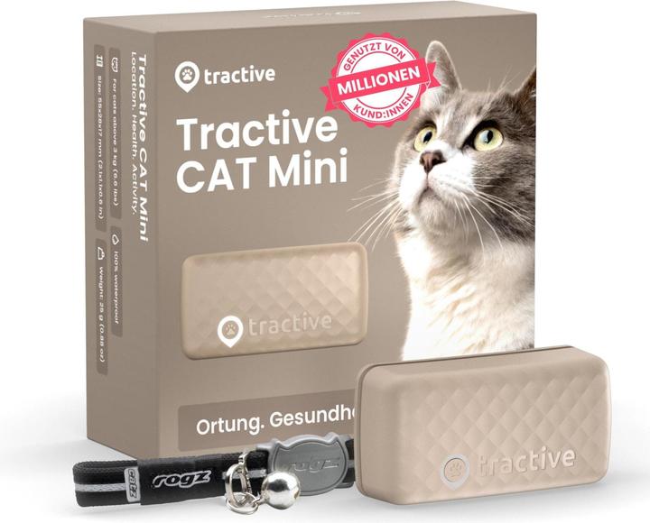 Tractive GPS Mini (One Size, Katze, Allgemein)