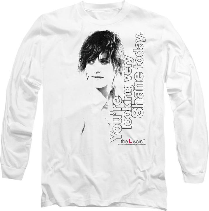 Actual product image The L Word Unisex Adult Looking Shane Today T-Shirt (L)