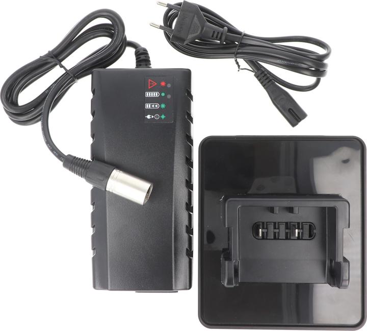 Actual product image BMZ Fast charger for 26V Panasonic Deluxe e-bike battery Flyer Deluxe (E-bike charger)