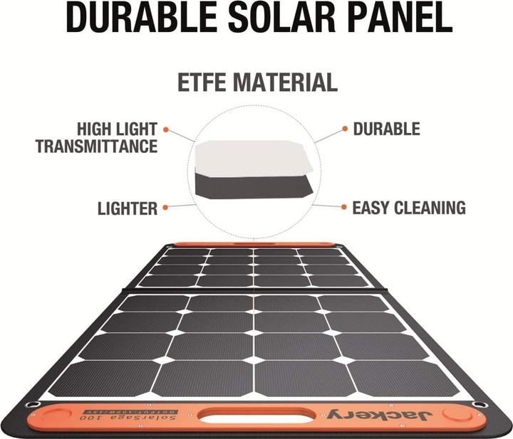 Produktbild Jackery SolarSaga (100 W, 4.69 kg)