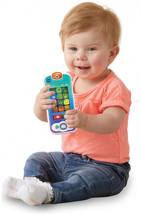 Produktbild VTech 537603 Baby My First Interactive Smartphone With Songs and Phrases (English Version) 6+ Months (Englisch)