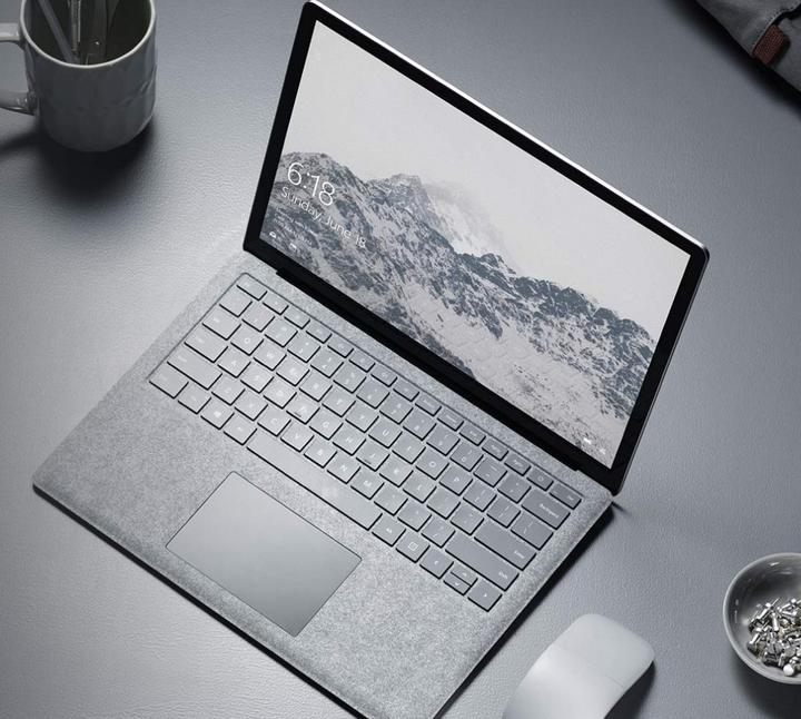 Image du produit Microsoft Surface Laptop, Platine, SSD 128 Go (13.50", Intel Core i5-7200U, 4 Go, 128 Go)
