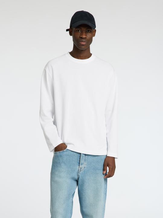 Actual product image Selected Homme Slhlooseoscar Ls O-Neck Tee Noos (L)