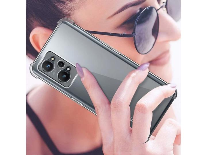 Actual product image Screenguard Realme GT Neo2 hull Crystal Soft Airbag Bumper (Realme GT Neo 2)