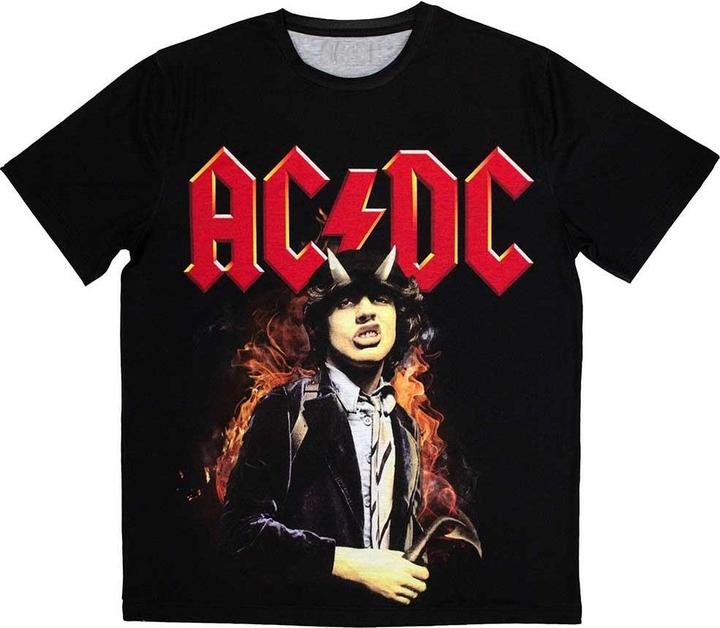 Actual product image AC/DC Unisex Adult Angus Highway To Hell Sublimated T-Shirt (M)
