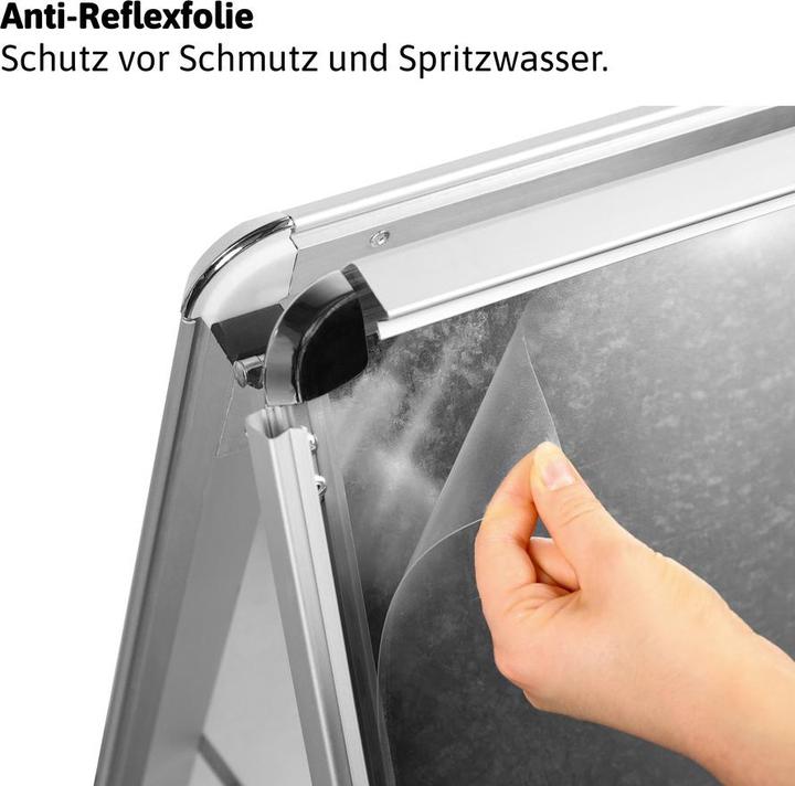 Produktbild Dönges Kundenstopper A-Schild aus Metall