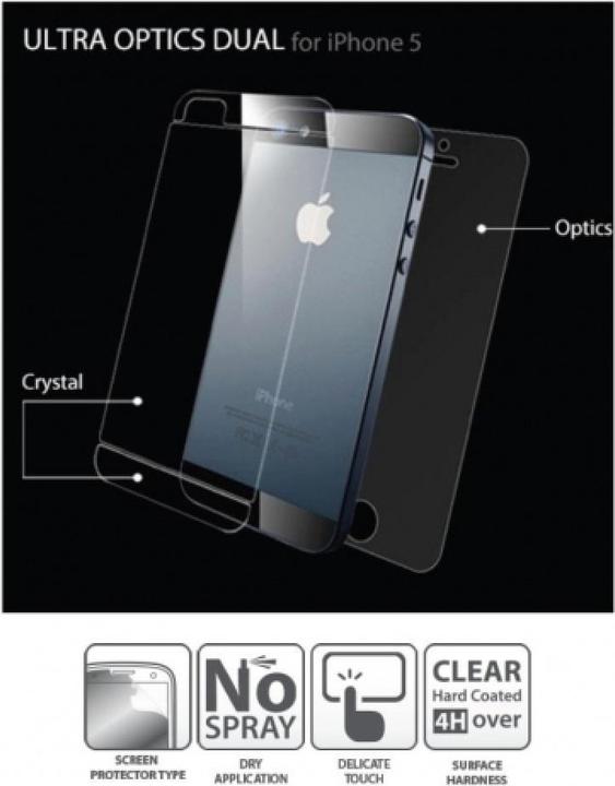 Immagine prodotto Spigen Steinheil iPhone SE 5S SGP Pellicola protettiva anti-impronte digitali fronte e retro (1 Pezzo/i, Apple iPhone SE)