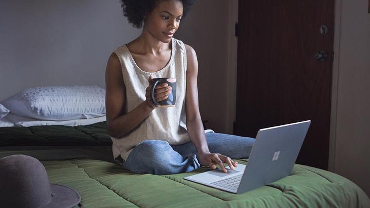 Image du produit Microsoft Surface Laptop, Platinum, SSD 256 Go (13.50", Intel Core i7-7660U, 8 Go, 256 Go)