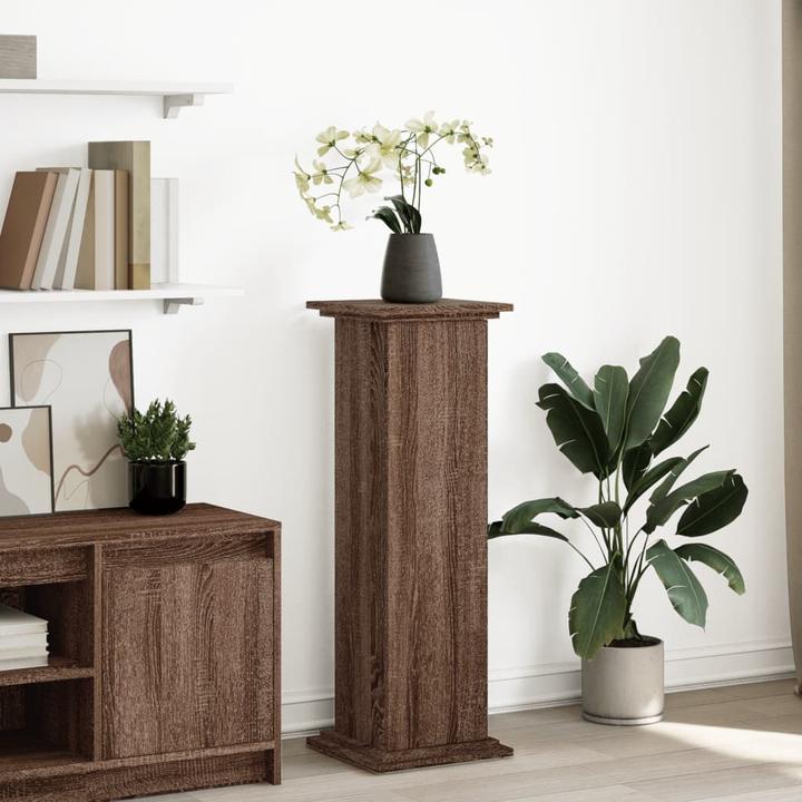 Image du produit VidaXL Poteau avec espace de rangement imitation chêne