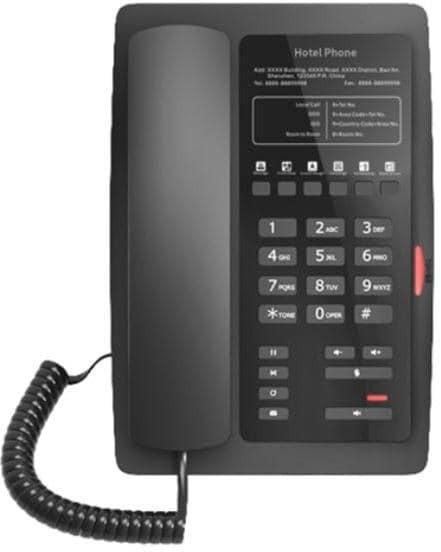 Actual product image Fanvil Desk phone H3W Black, SIP accounts: 2 ×, PoE: Yes