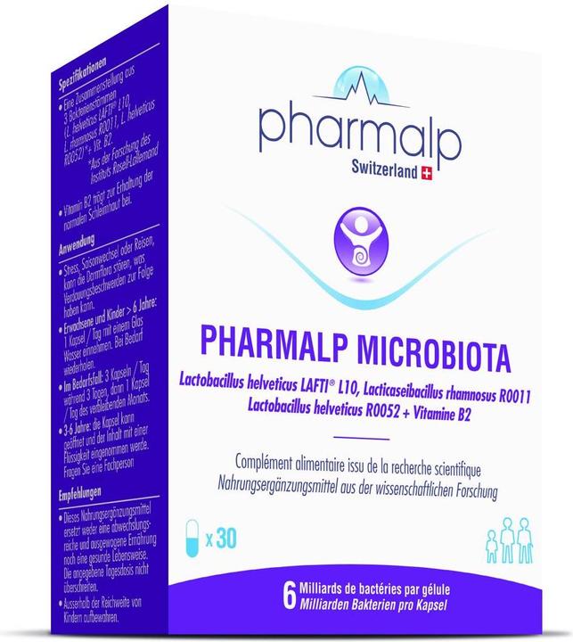 Immagine prodotto Pharmalp MICROBIOTA Kapseln (30 Pezzo/i, Pillole, 32 g)