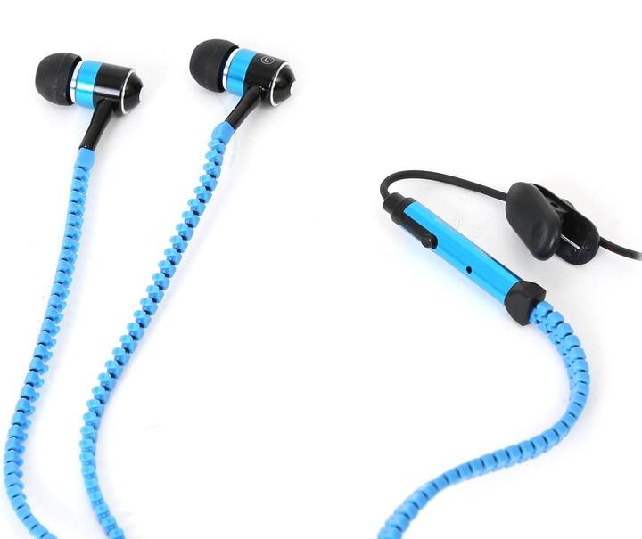 Produktbild Omega Platinet FH2111 Headphones In-ear connector Blue (Kabelgebunden)