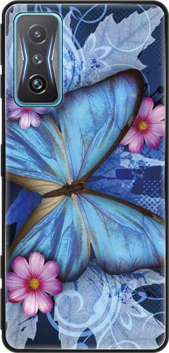Schmetterling blau