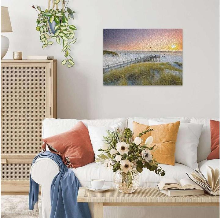 Actual product image Ravensburger Coucher de soleil sur Amrum (1000 pieces)