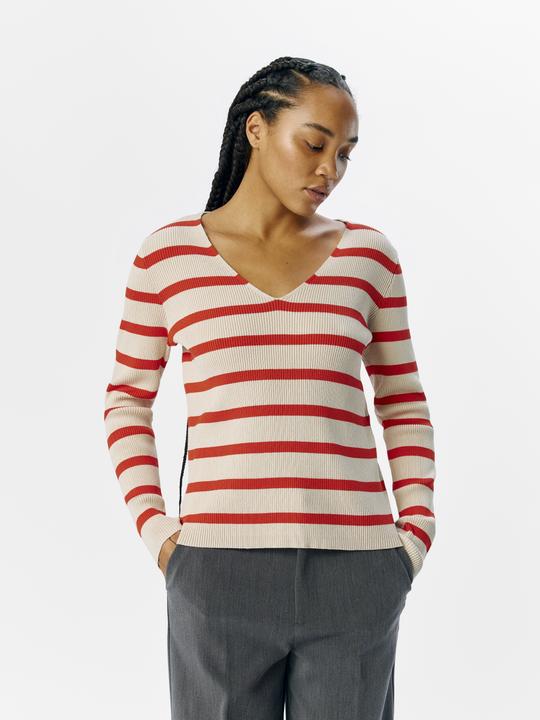 Produktbild Object Gestreiftes Stricktop (S)