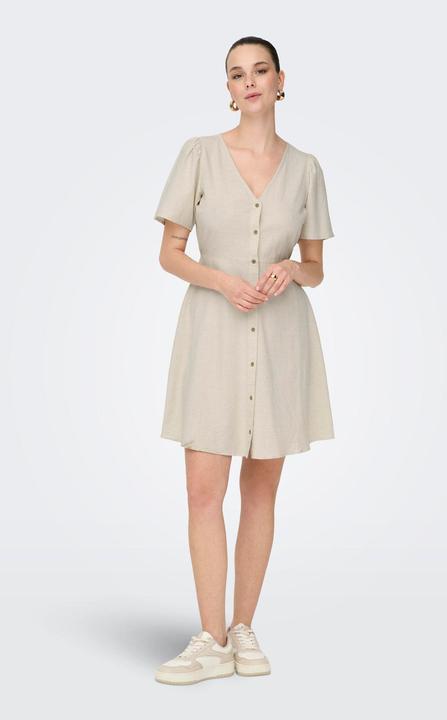 Image du produit Only Onlvita Life Linen S/S Short Dress Wvn (XL)