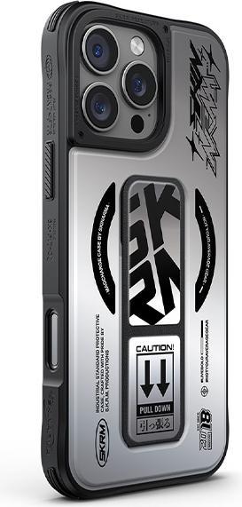 Immagine prodotto Skinarma case Kira Kobai iPhone 16 Pro Max 6.9" Magnetic Charging Grip Stand chrome (Apple iPhone 16 Pro Max)