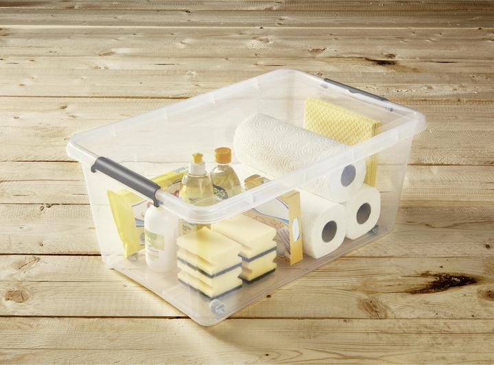 Immagine prodotto HomeZone Cassetta di stoccaggio 40L (58 x 39 x 25 cm, 40 l)