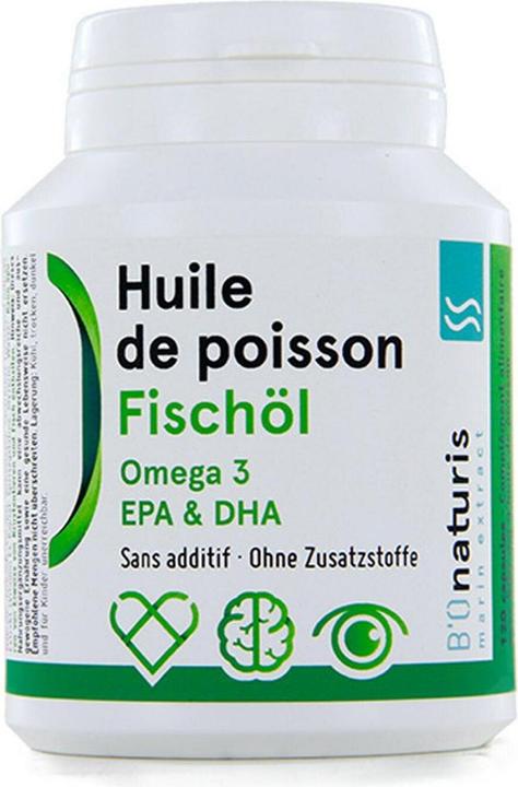 Image du produit B'Onaturis Huile de poisson en gélules 500mg (120 pcs) (120 pièce(s), Capsules, 106 g)