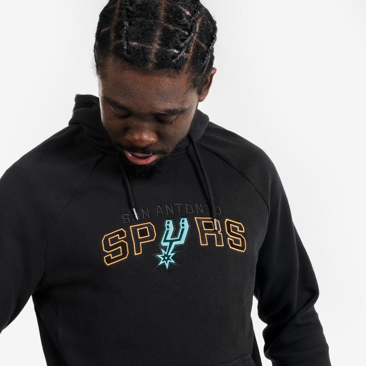 Actual product image Tarmak Adult Hoodie 900 NBA San Antonio Spurs - Black (XS)