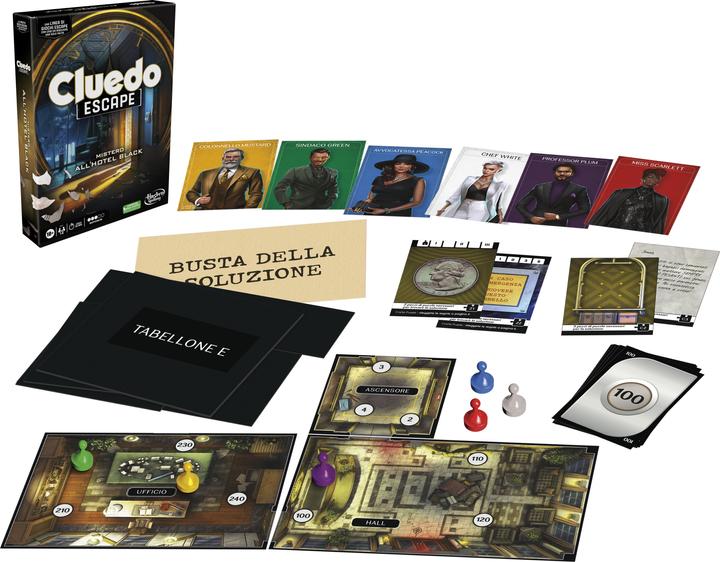 Immagine prodotto Hasbro Gaming Fuga da Cluedo (Italiano)