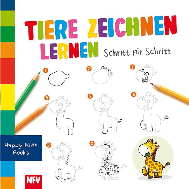 Actual product image Tiere zeichnen lernen Schritt-für-Schritt (German, 2023)