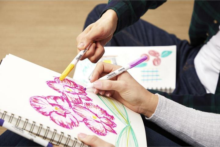 Produktbild Sharpie Permanent-Marker S-Note Creative 1-5 mm, 12 Stück (Mehrfarbig, 5 mm, 12 x)