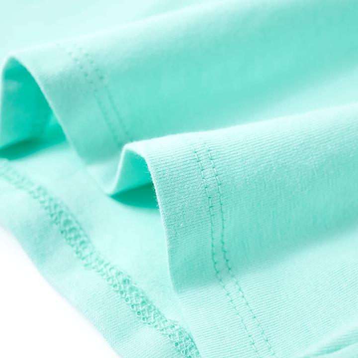 Produktbild VidaXL Kinder-T-Shirt Helles Minzgrün 104,Material: 95 (104)