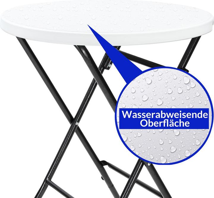 Produktbild Casaria Stehtisch (110 x 72 x 72 cm)