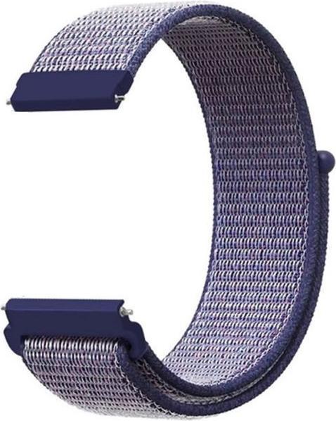 Immagine prodotto MU Classic Bracciale di ricambio in nylon della serie Loop (22 mm, Nylon, Larghezza dello spigot 22 mm, Guarda 46mm, Galaxy Watch3 (45mm), Ingranaggio S3 Classic, Gear S3 Frontier, Galaxy Watch 5)