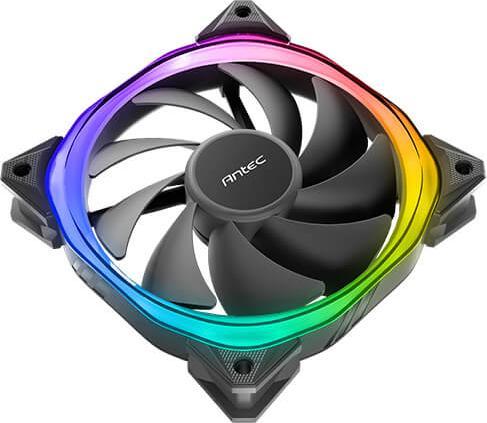 Produktbild Antec FUSION 120 ARGB Computer case Fan Black (120 mm)