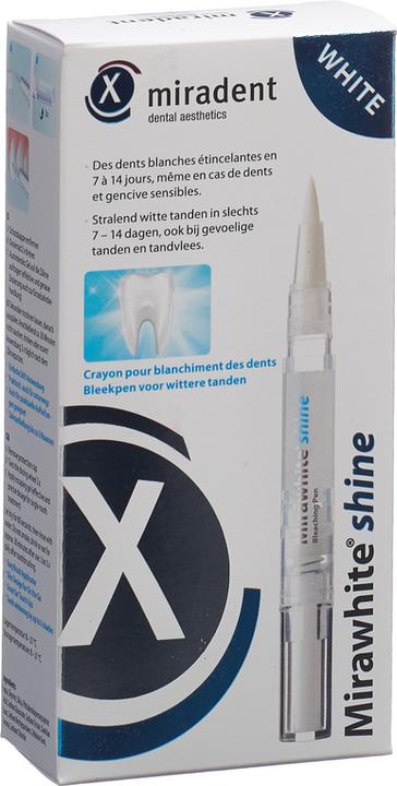Produktbild Miradent Mirawhite shine Gelée Stift 1.8 ml (1.80 ml, Stift/Pen)