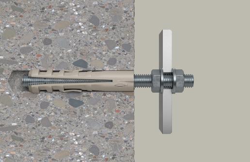 Actual product image Fischer letbetonskrue 8x65 - T/direkte montage u/forborring, undersaenket hoved, 50stk (50 pcs.)