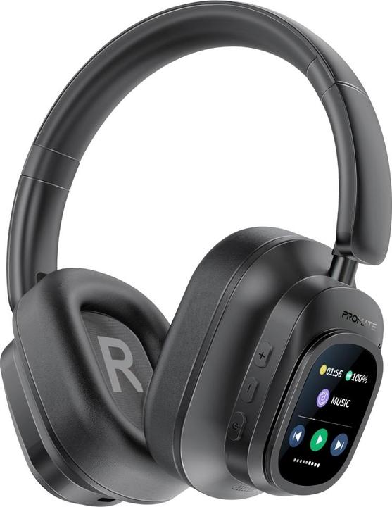 Image du produit ProMate VuTune Casque ANC avec contrôleur (ANC, 50 h, Sans fil, Filaire)