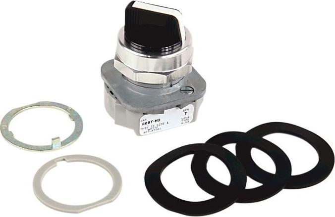 Immagine prodotto Allen Bradley Wahlschalter Rastend Knopf Weiss Serie 800T