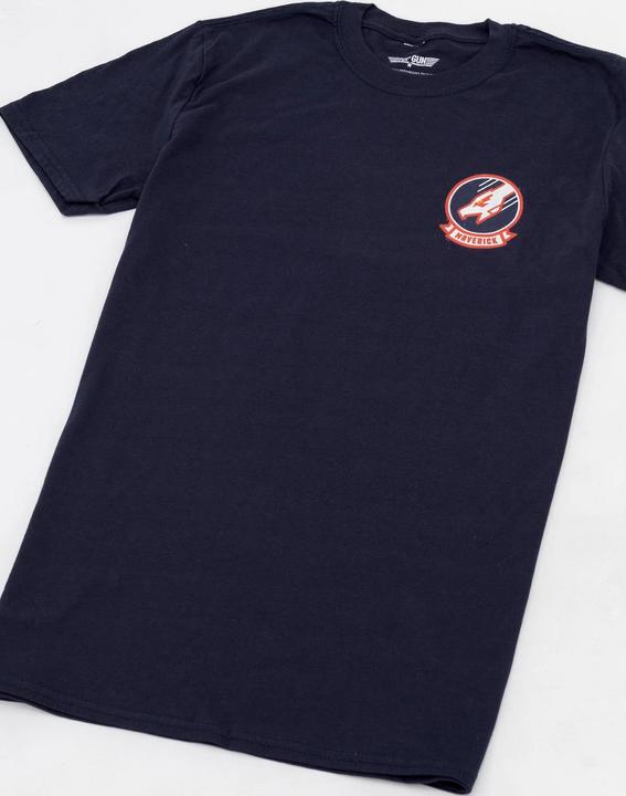 Actual product image Top Gun Mens Back Print T-Shirt (S)