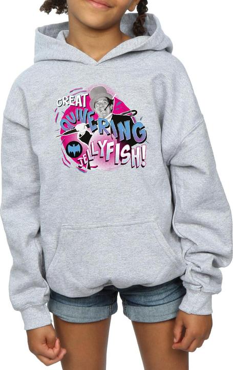 Actual product image Girls Batman TV Series The Penguin Jellyfish Hoodie (116)