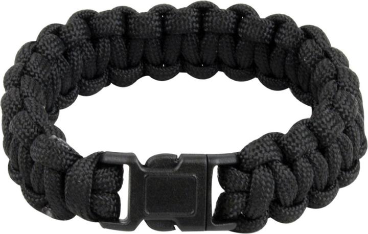 Produktbild Highlander Paracord Bracelet Qr Buckle Black (Plastik, Nylon)