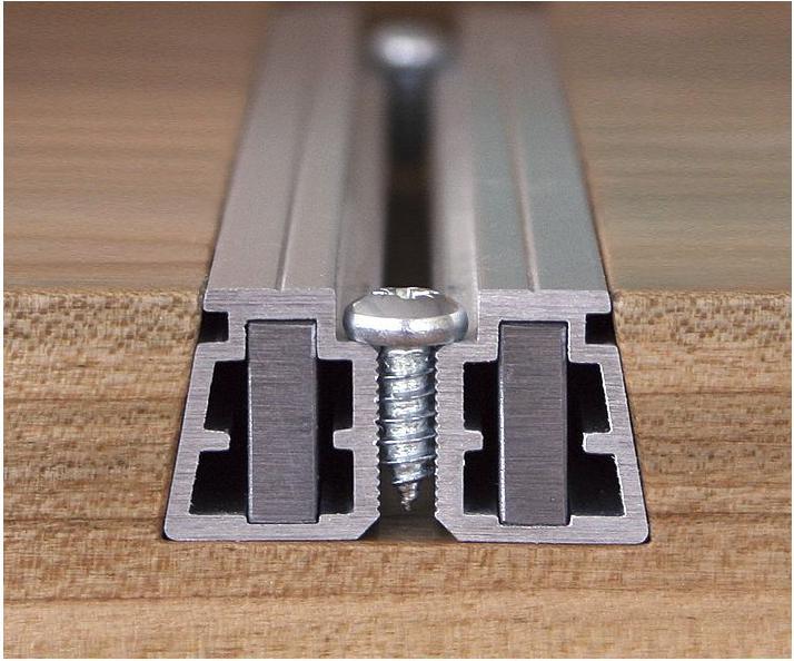 Produktbild Meyer Gratleiste, Länge 1070 mm, Aluminium/Stahl