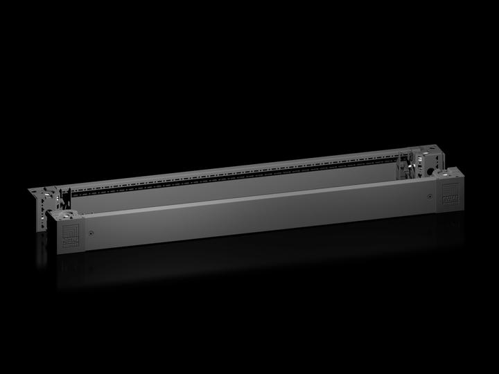 Actual product image Rittal VX 8640.007 VE2ST. VX base corner piece orifice H100 for B1200