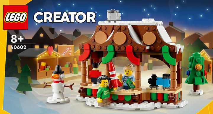 Image du produit LEGO Stand du marché de Noël Creator (40602, LEGO Creator 3-in-1)