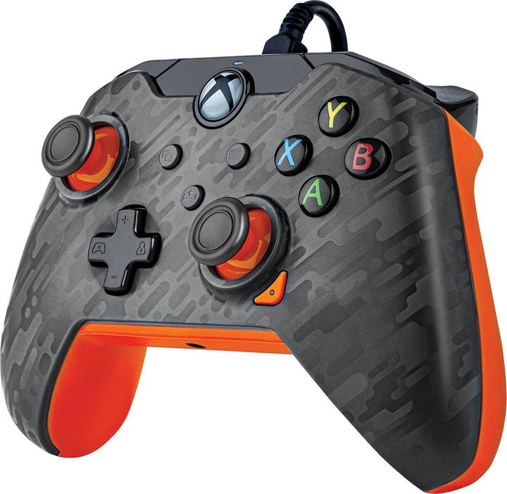 Image du produit PDP Contrôleur filaire Atomic Carbon XBOX Series X (Xbox One X, Xbox Series S, Xbox Series X, PC, Xbox One S)