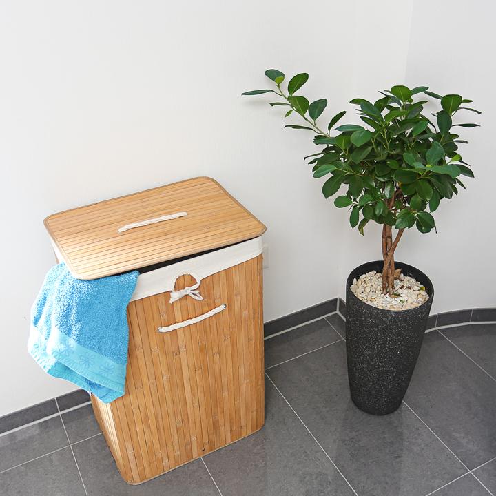 Actual product image Relaxdays Rectangular Hamper (83 l)