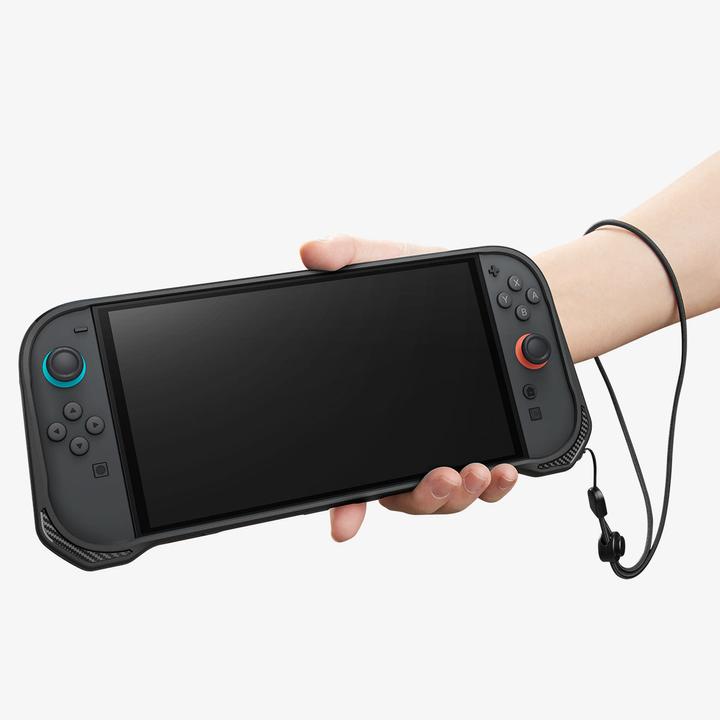 Actual product image Spigen Rugged Armor Nintendo Switch 2 Case Matte Black (Switch)