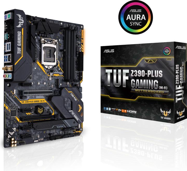 ASUS TUF Z390-Plus Gaming (LGA 1151, Intel Z390, ATX)