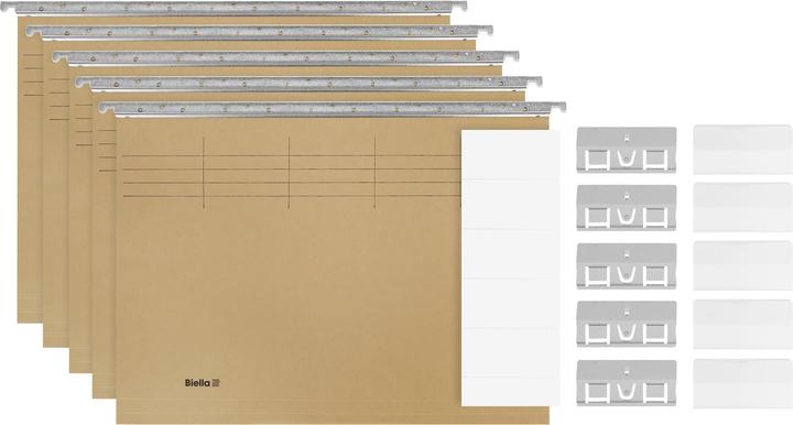 Actual product image Biella Suspension file set (A4, 5 x)
